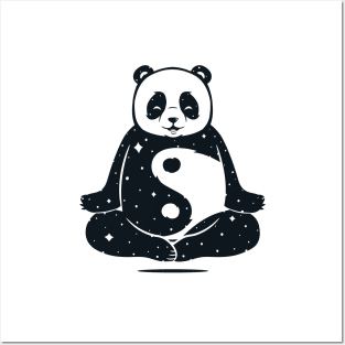 Yin Yang Panda Posters and Art